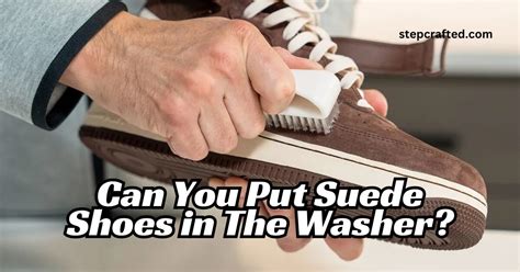 i washed my suede shoes with water